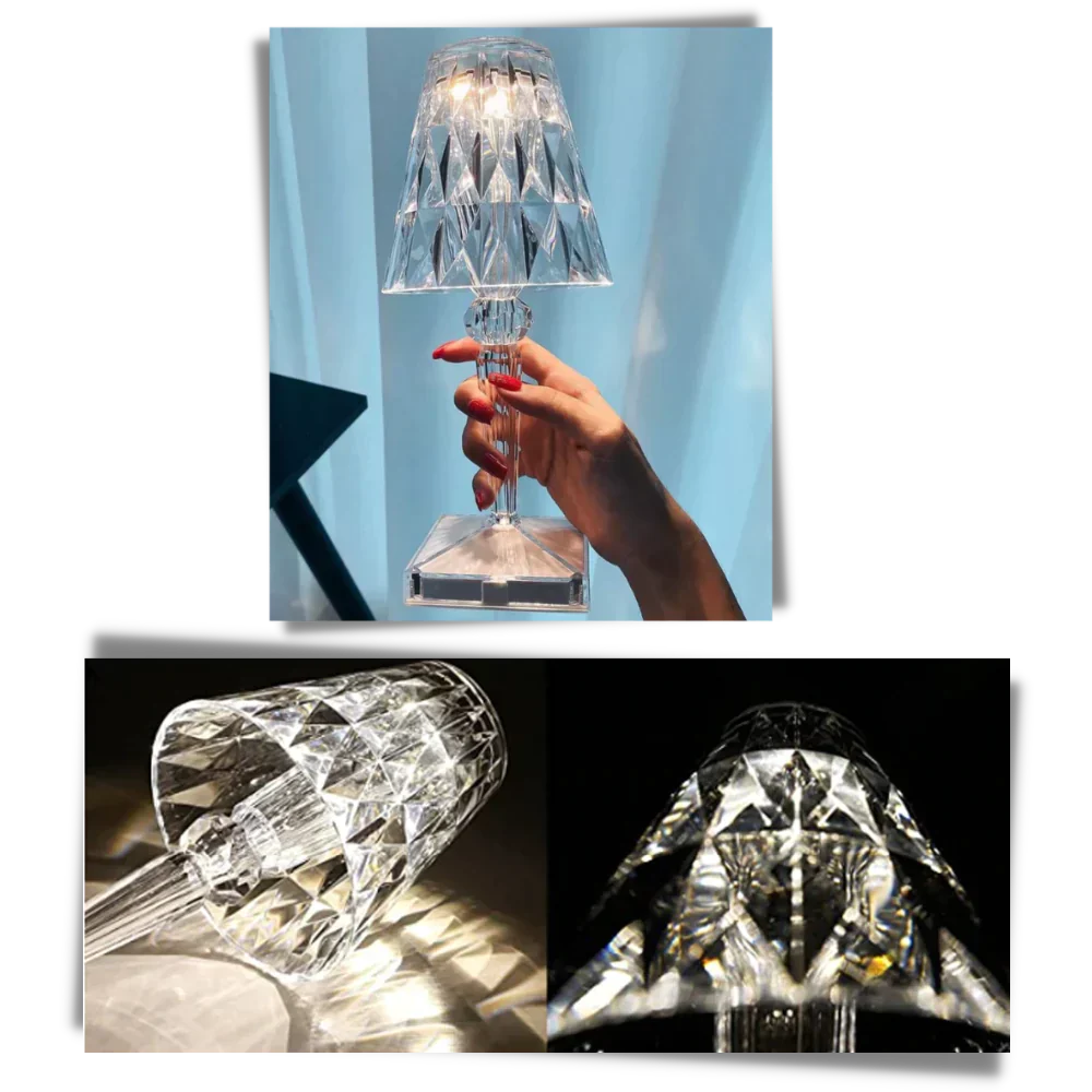 Lámpara de Cristal Acrílico