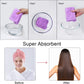 Toalla de secado rápido para el cabello