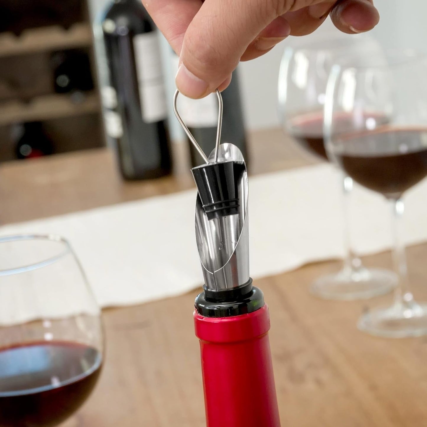 Juegos de accesorios para vino 2 en 1