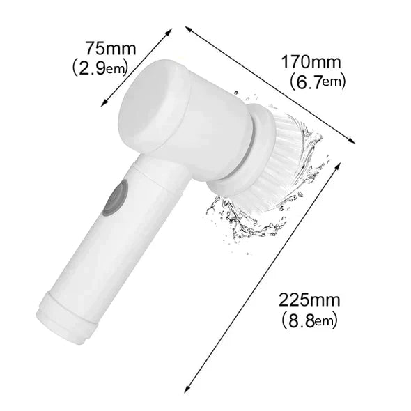 Cepillo de limpieza eléctrico 5 en 1