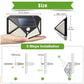 Luz LED solar de exterior - Movimiento, Rango De Iluminación 270°